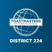 District 224 Toastmasters logo